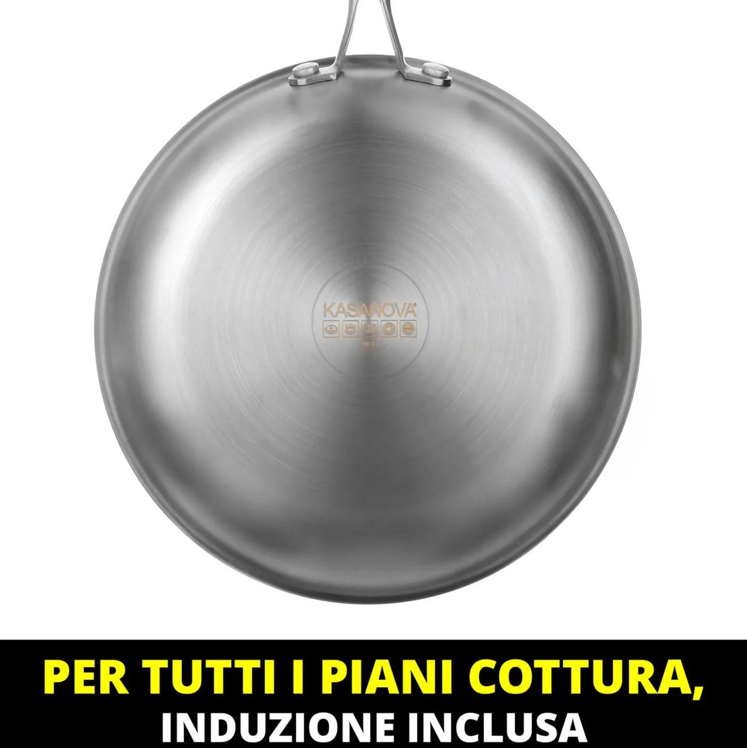 Padella 22 cm a 3 strati Tri - ply