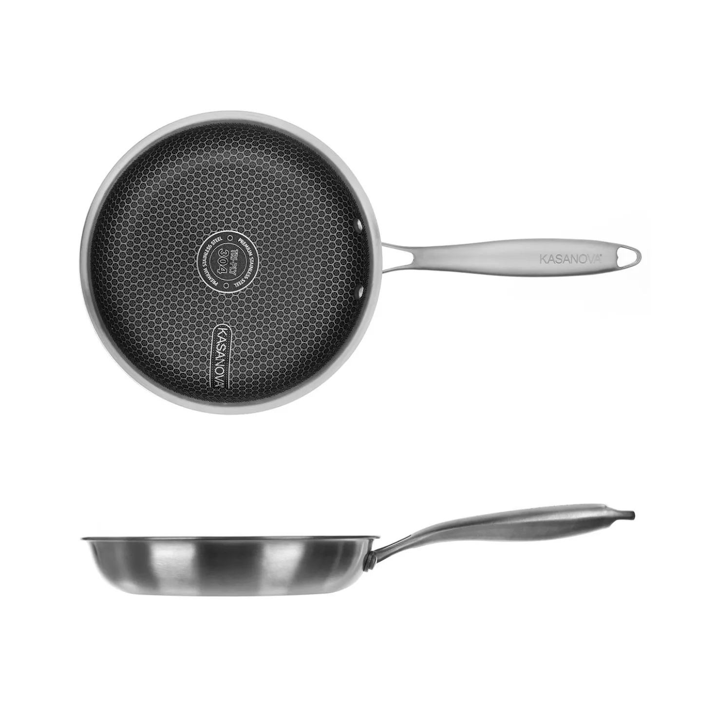 Padella 22 cm a 3 strati Tri - ply