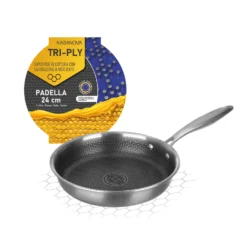 Padella 24 cm a 3 strati Tri - ply