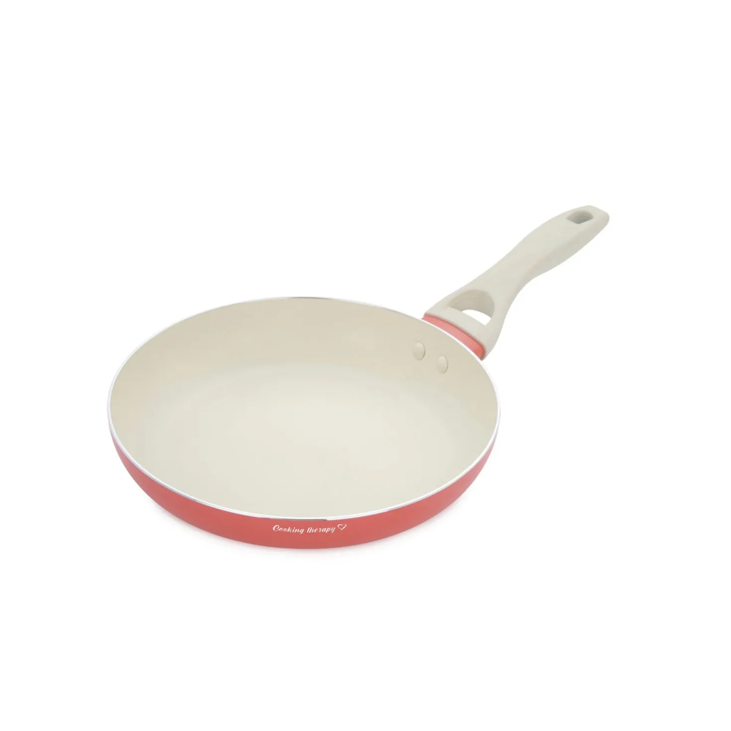 Padella 22 cm corallo Cooking Therapy