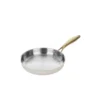 Padella 20 cm in acciaio bianco oro California