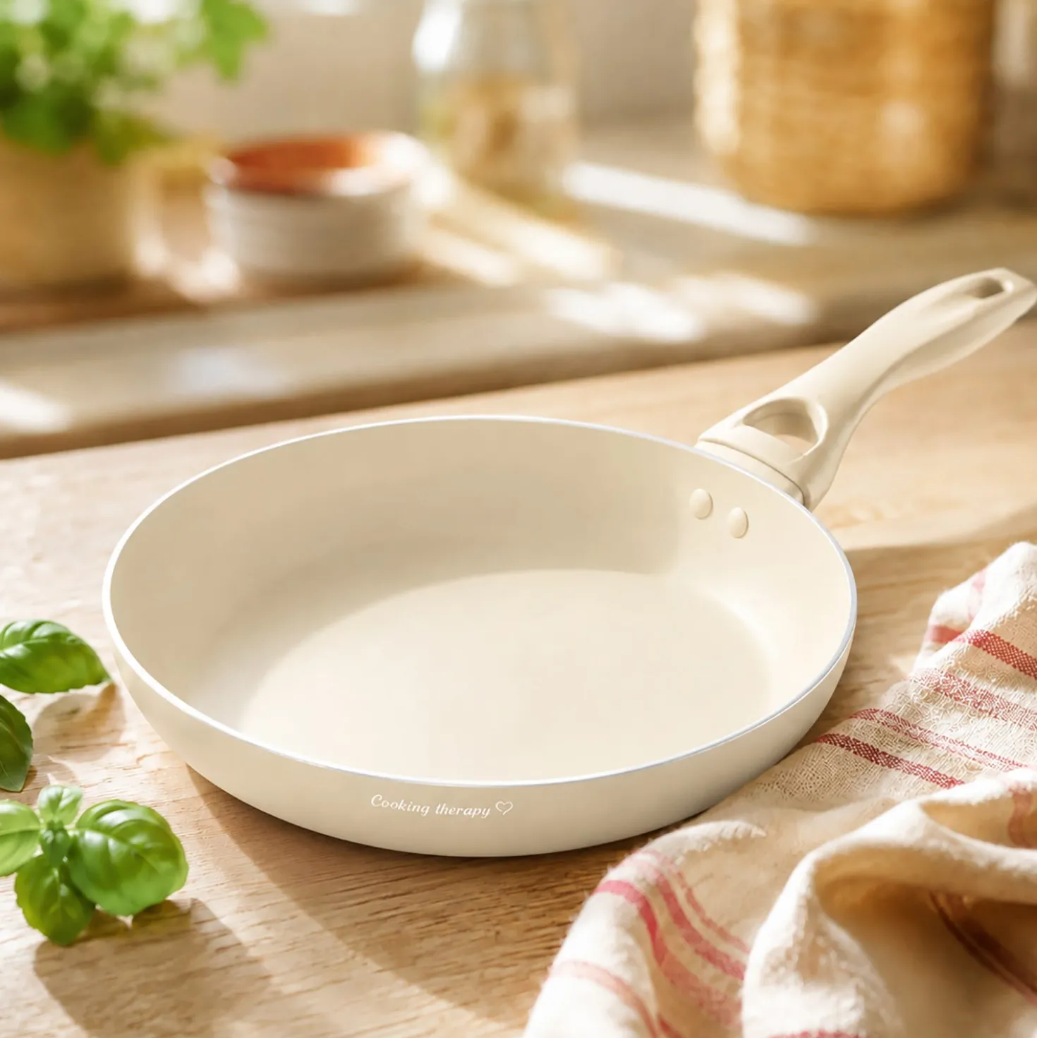 Padella 24 cm sabbia Cooking Therapy