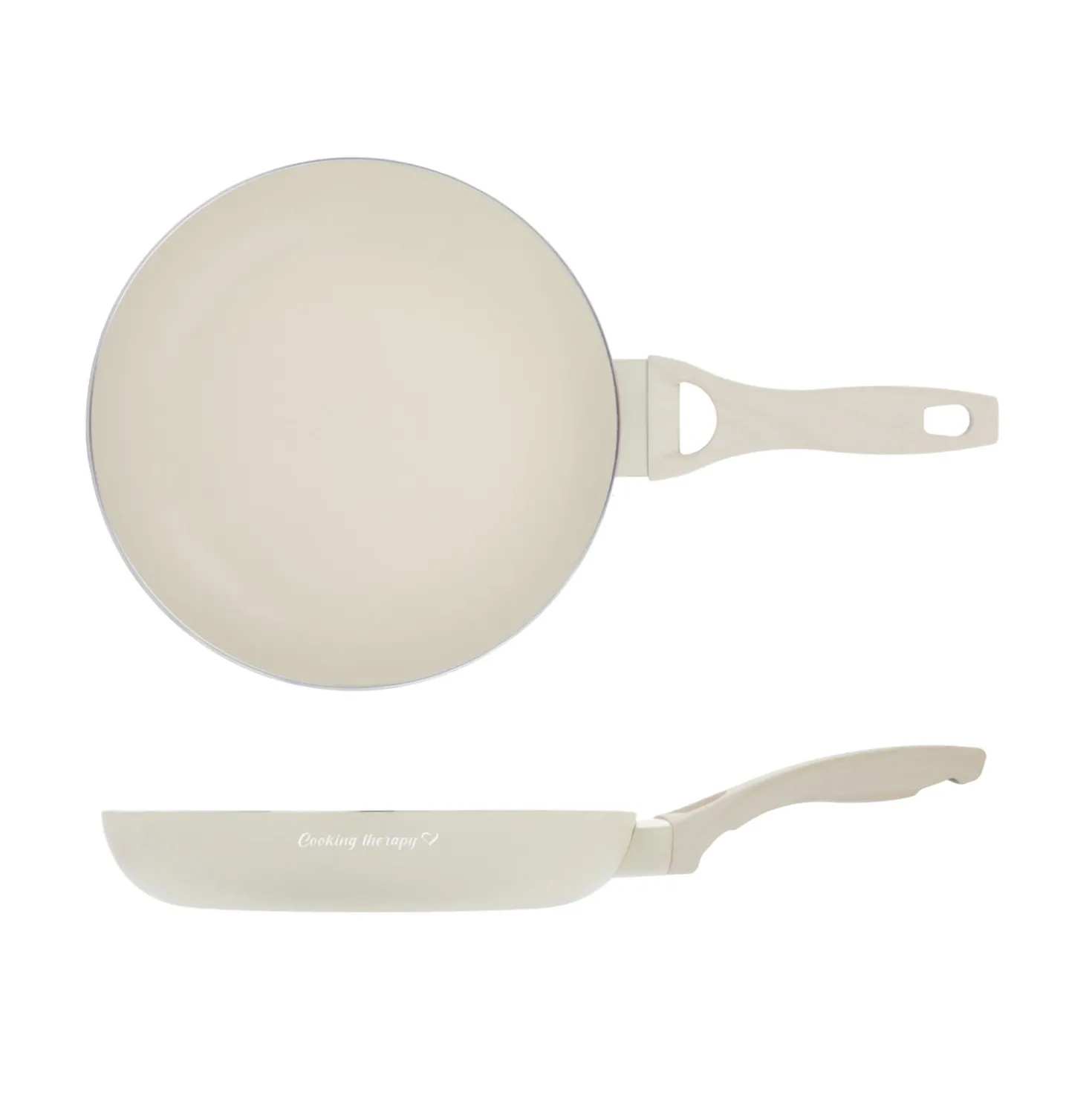 Padella 24 cm sabbia Cooking Therapy