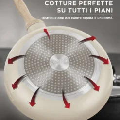 Padella 32 cm sabbia Cooking Therapy