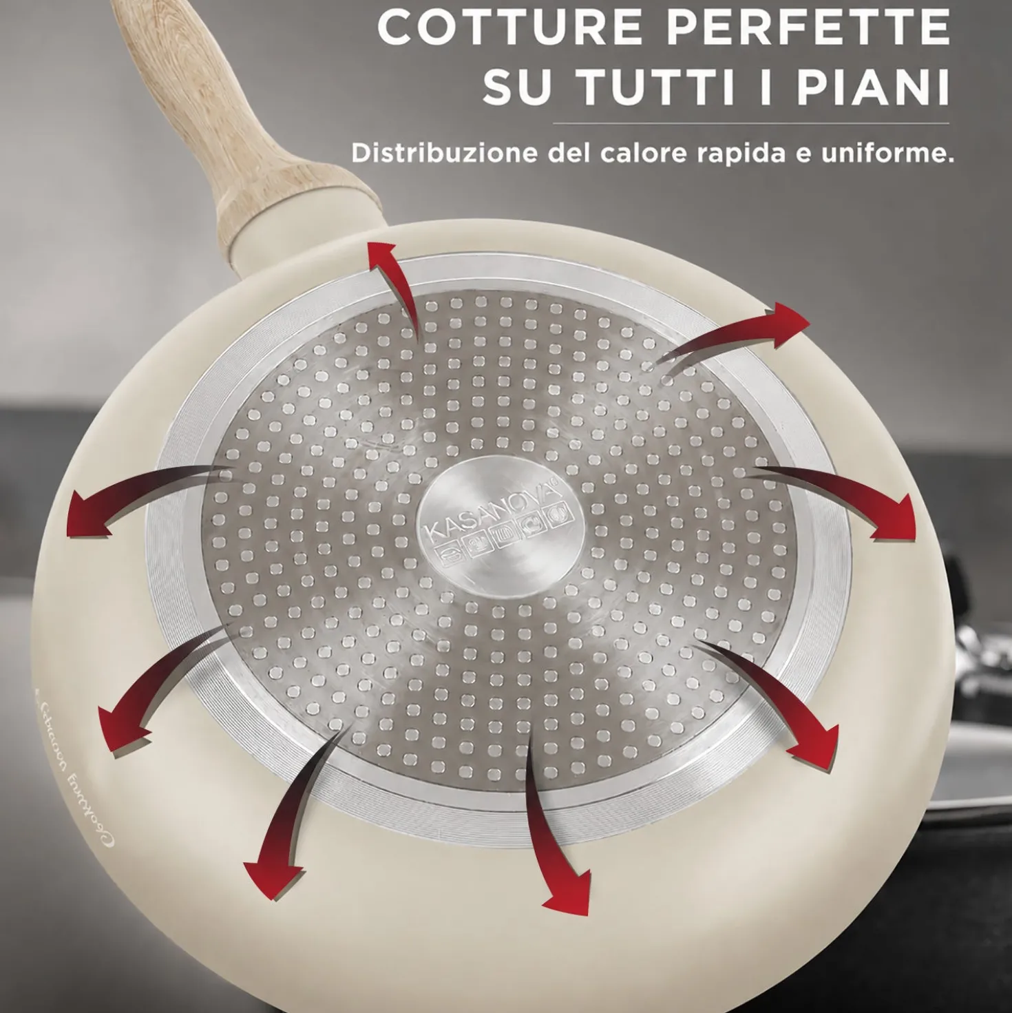 Padella 32 cm sabbia Cooking Therapy