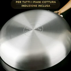 Padella 24 cm triplo strato Tri Ply - Gold