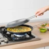 Padella girafrittata 26 cm antracite