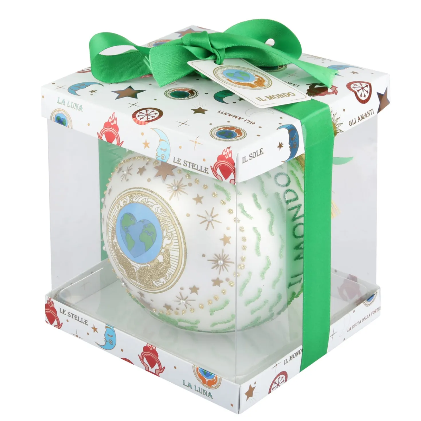 Pallina Mondo 12 cm Tarocchi