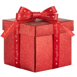 Pallina Natale Ti voglio bene perlata 10 cm