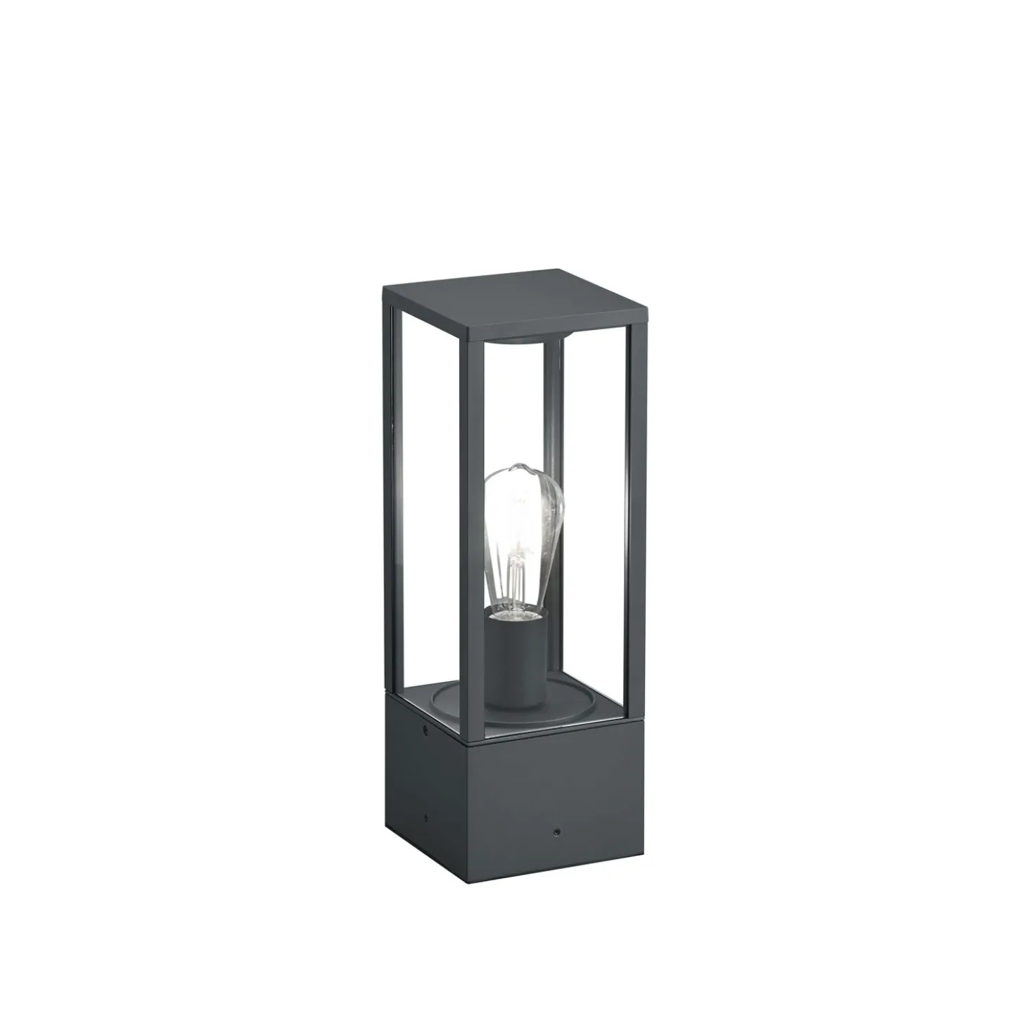 Palo luminoso da giardino 40 cm antracite Garonne Trio