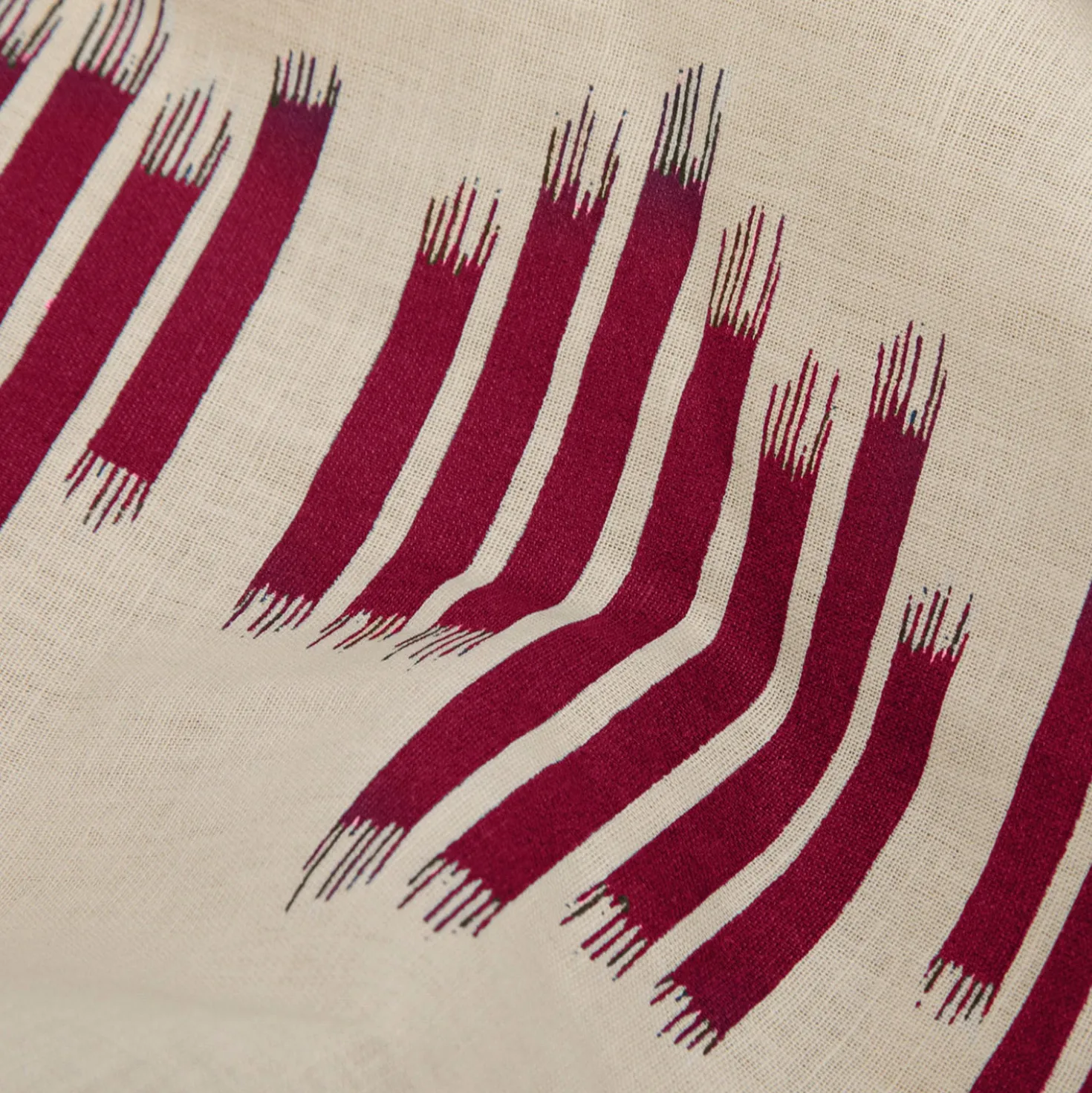 Parure copripiumino singolo geometrico bordeaux