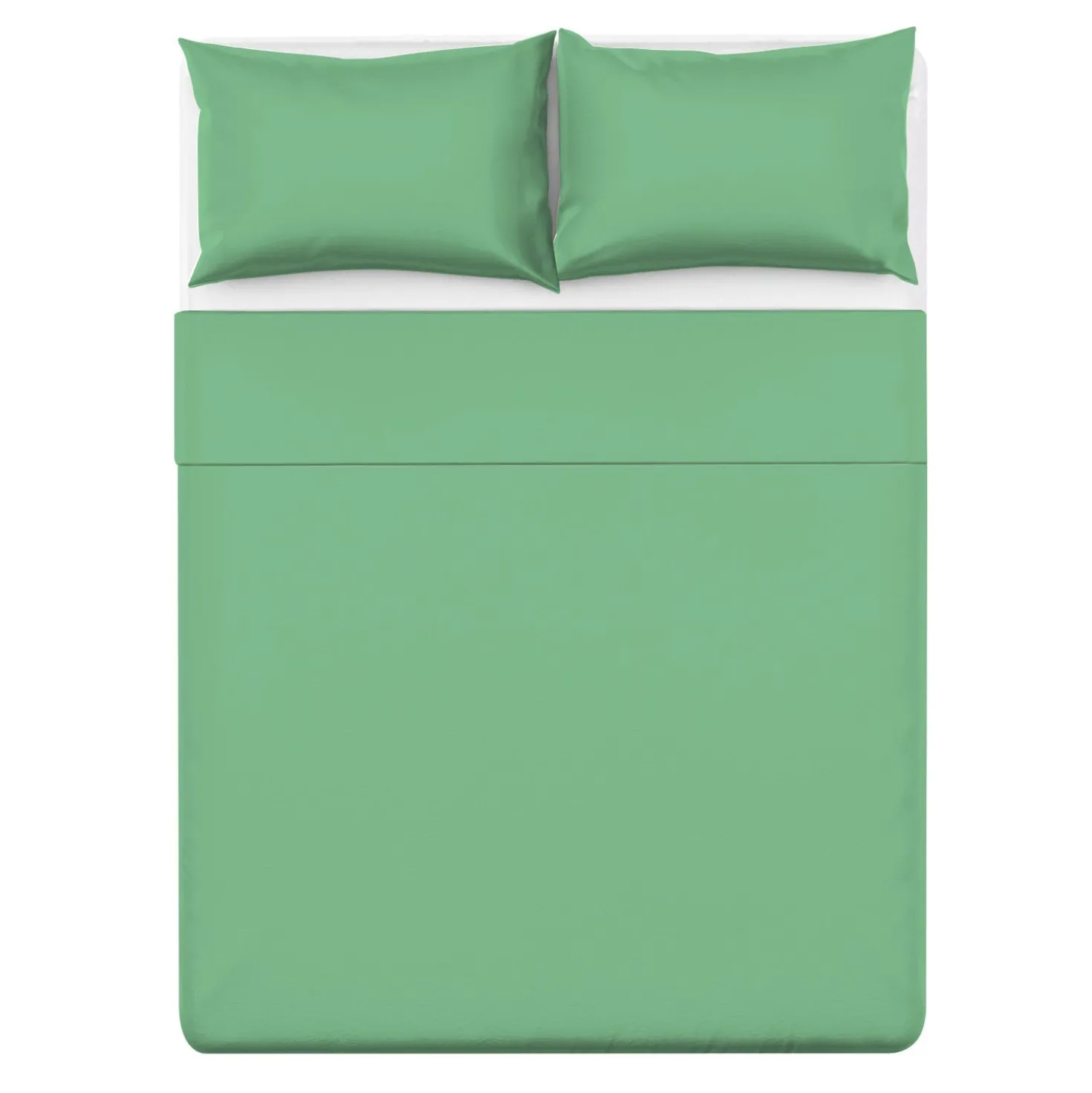 Parure letto matrimoniale verde Young