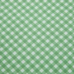 Parure letto singolo quadretti verde Young