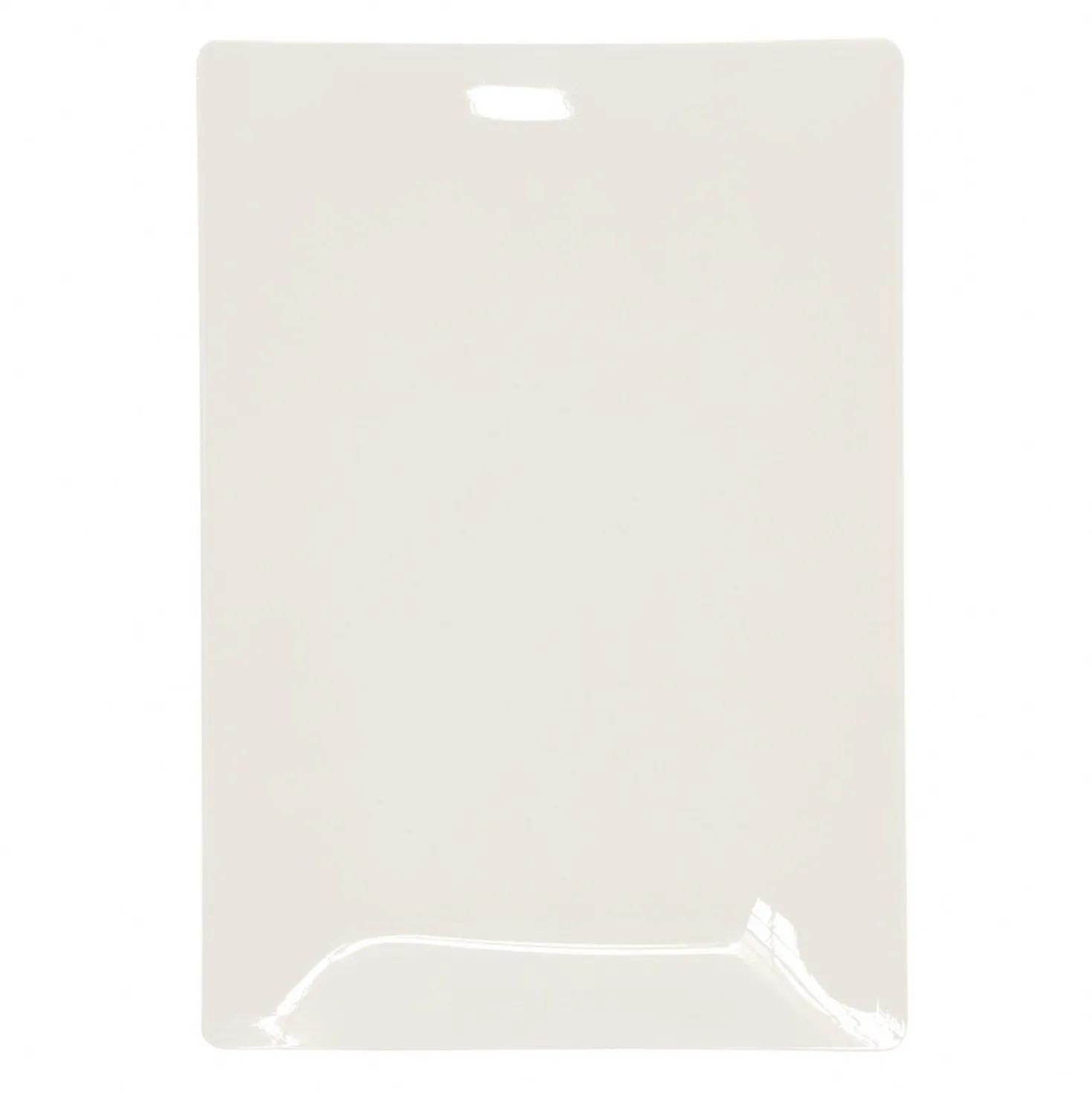 Piattino decorativo vetro 22x15 cm Carta re gatto
