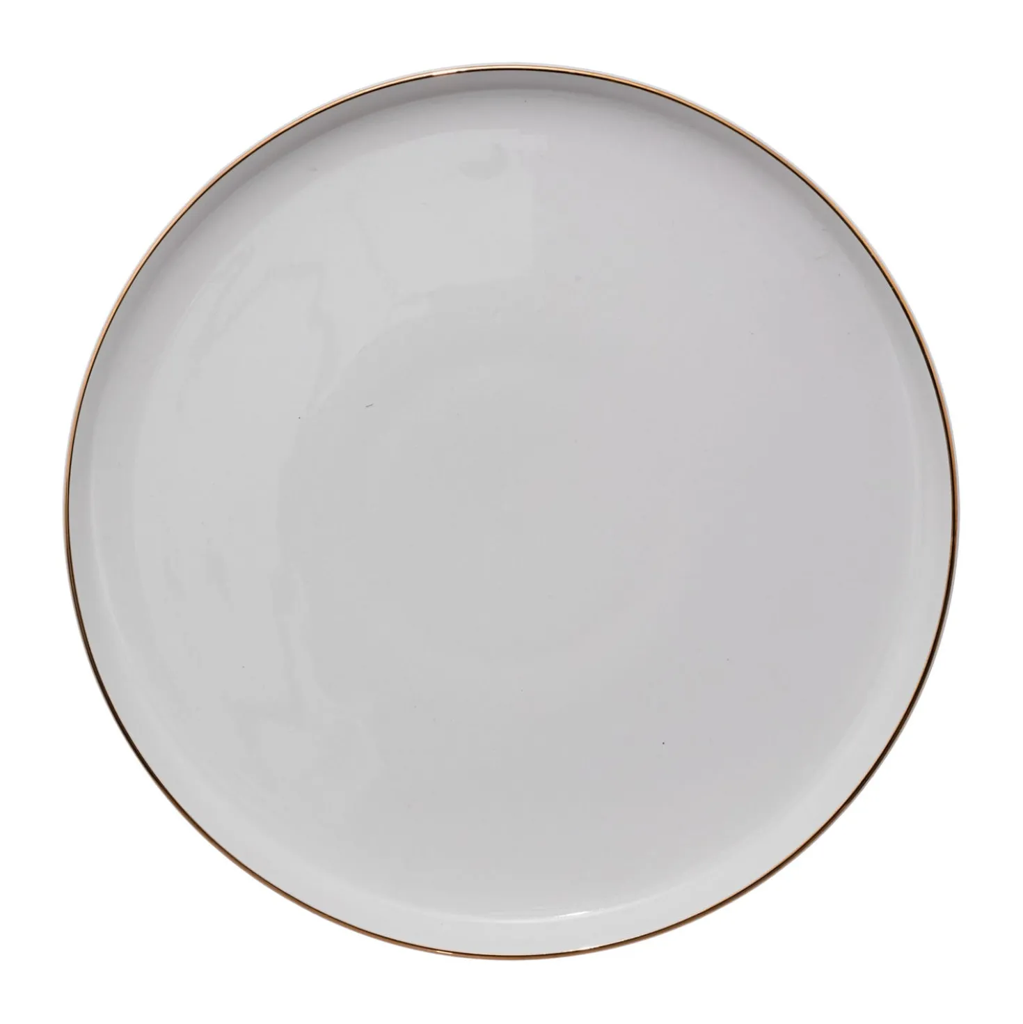 Piatto piano 27 cm porcellana bianco Sublima