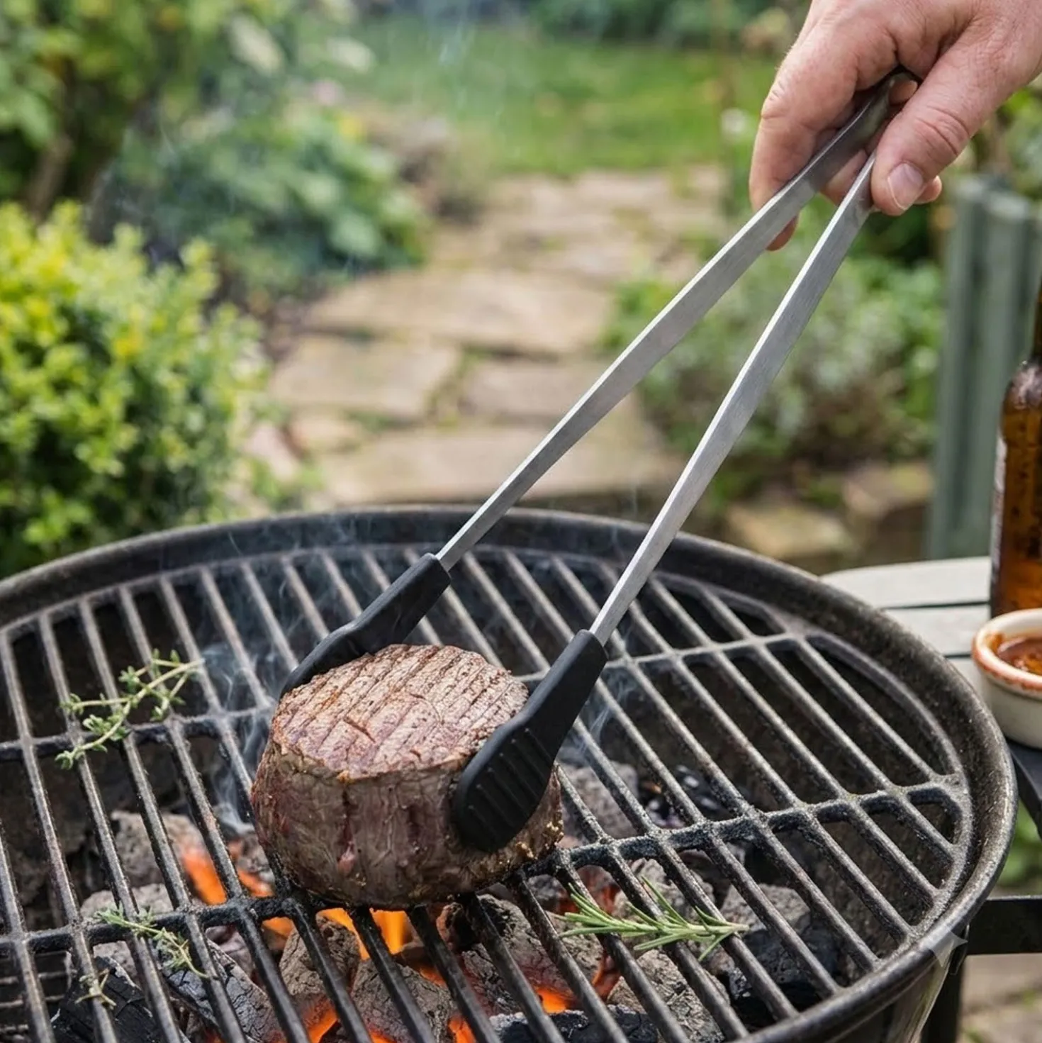 Pinza da cucina acciaio e silicone Ideale IPAC