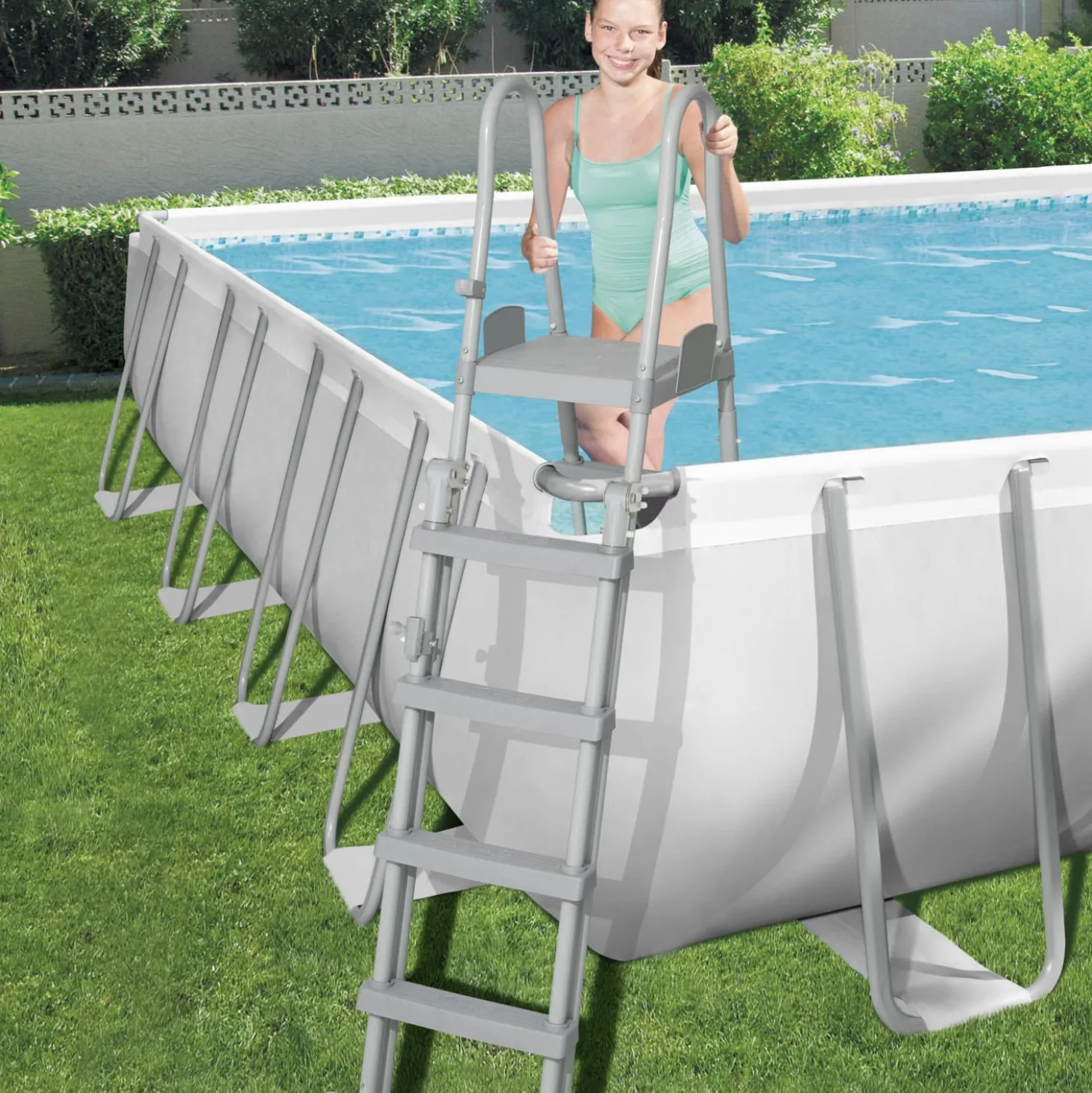 Piscina 956x488x132 cm Power Steel Bestway