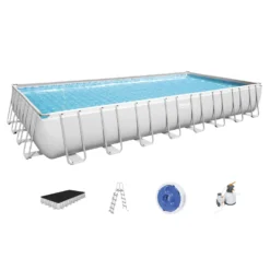 Piscina 956x488x132 cm Power Steel Bestway