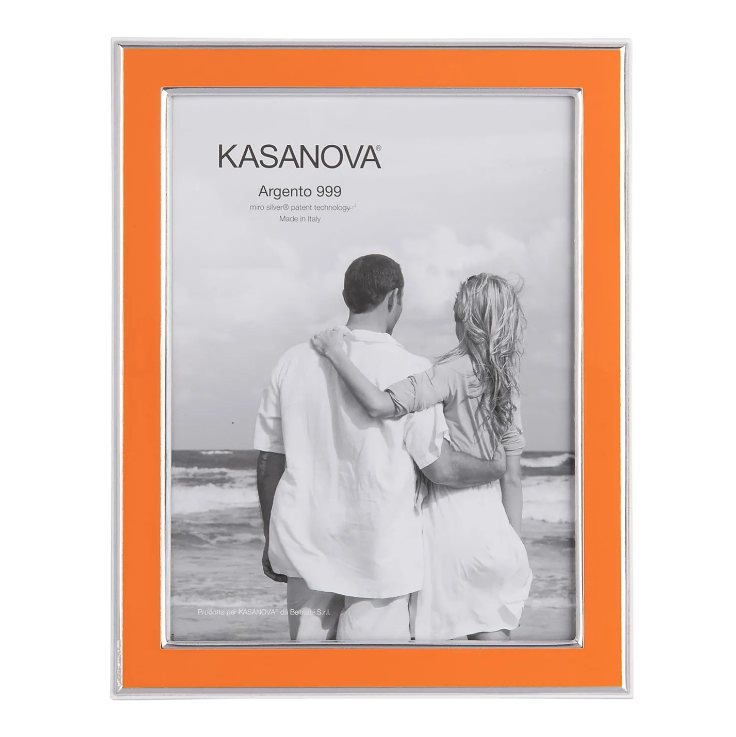Portafoto arancione con argento Miro Silver, foto 13x18 cm