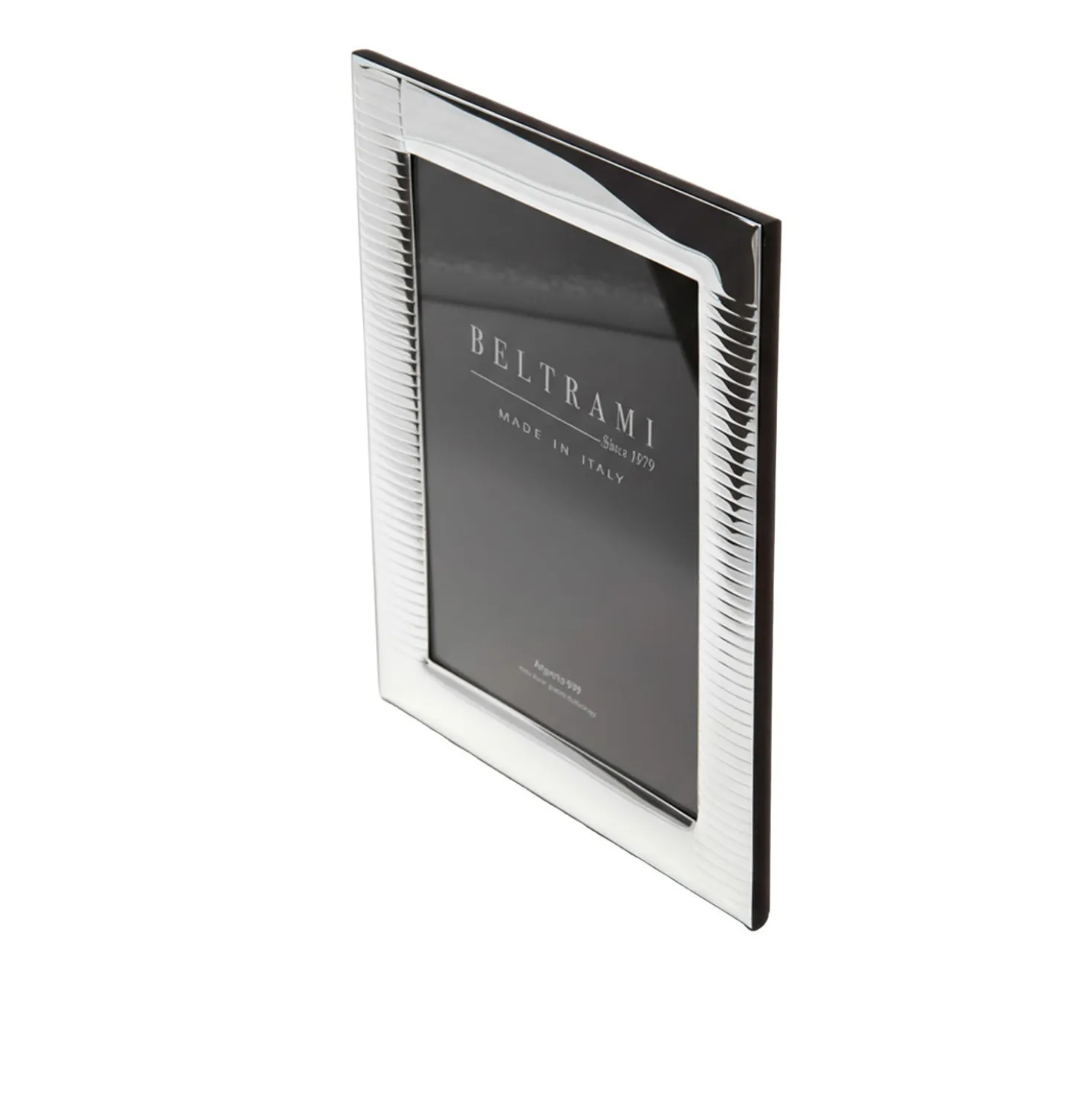 Portafoto linee foto 13x18 cm Beltrami con argento Miro Silver