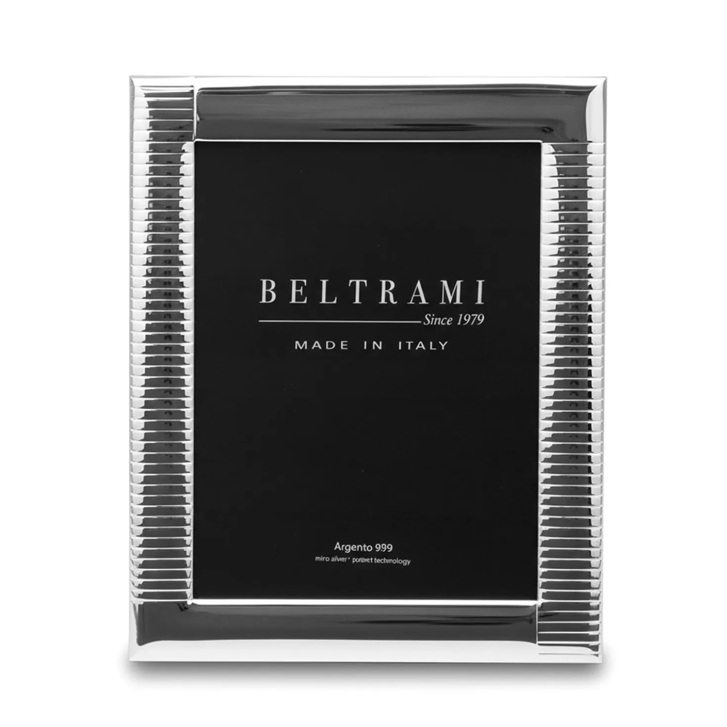 Portafoto linee foto 13x18 cm Beltrami con argento Miro Silver