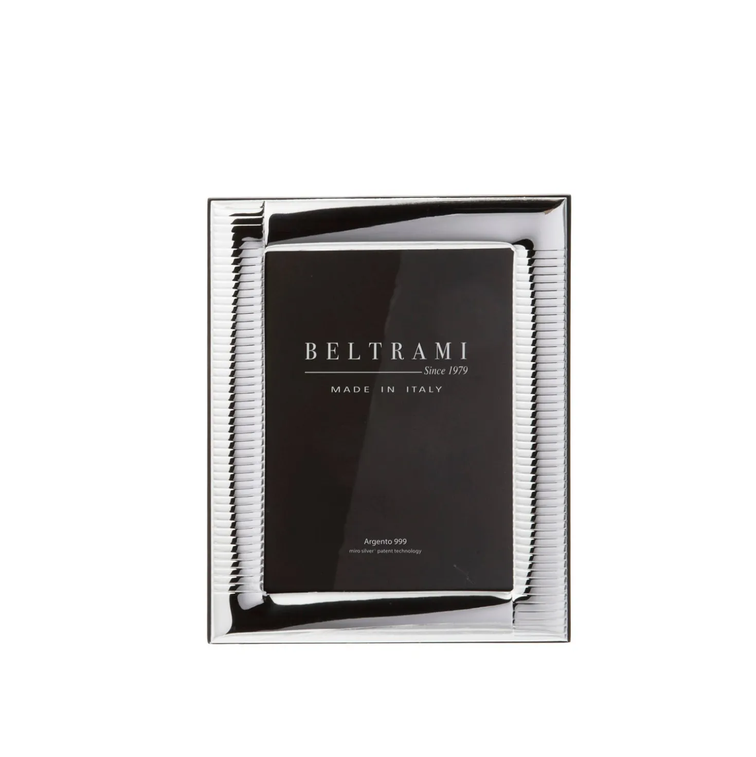 Portafoto linee foto 9x13 cm Beltrami con argento Miro Silver