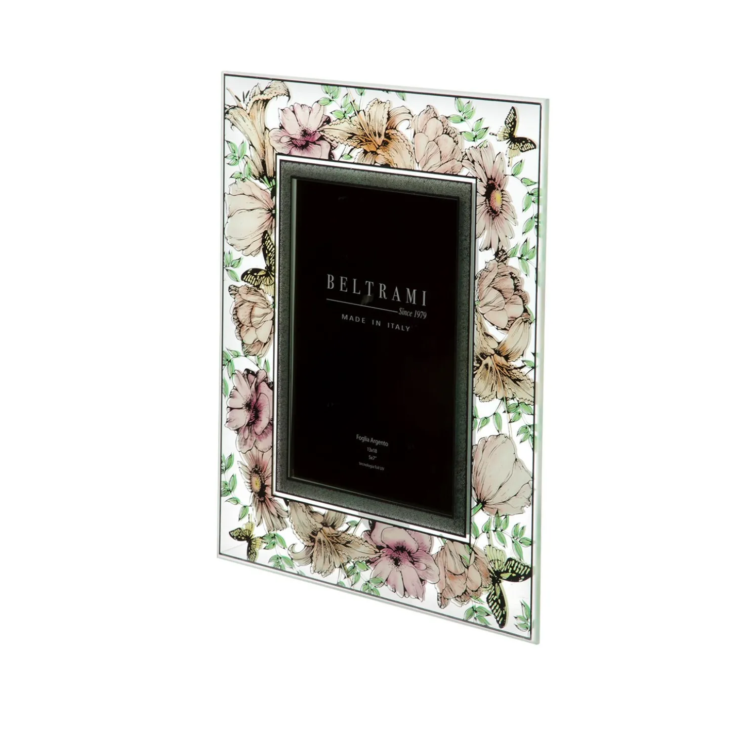 Portafoto vintage foto 13x18 cm Beltrami con argento Miro Silver