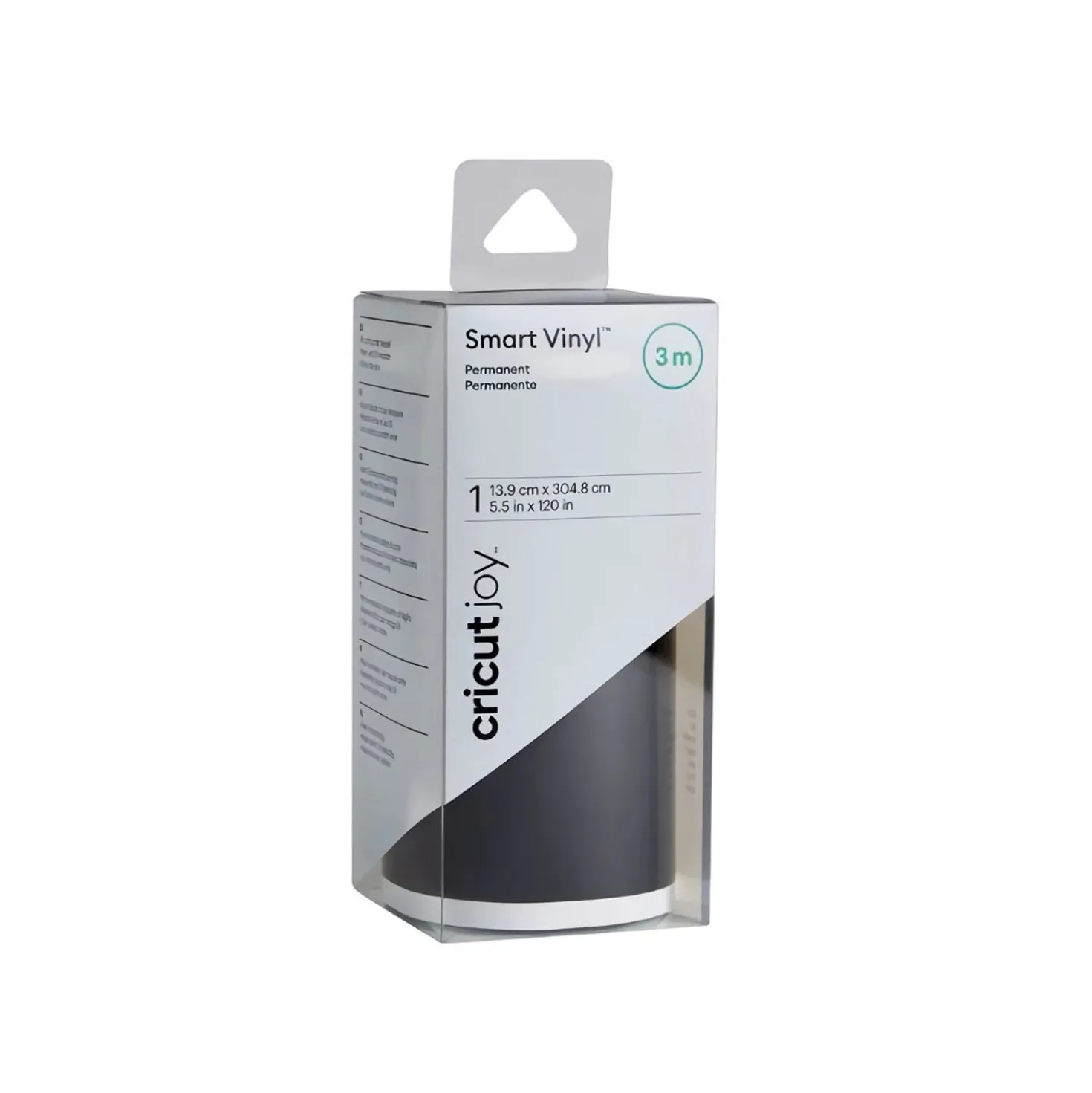 Rotolo vinile permanente nero 3 m Cricut