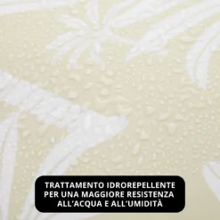 Runner da esterno 40x130 cm palme beige