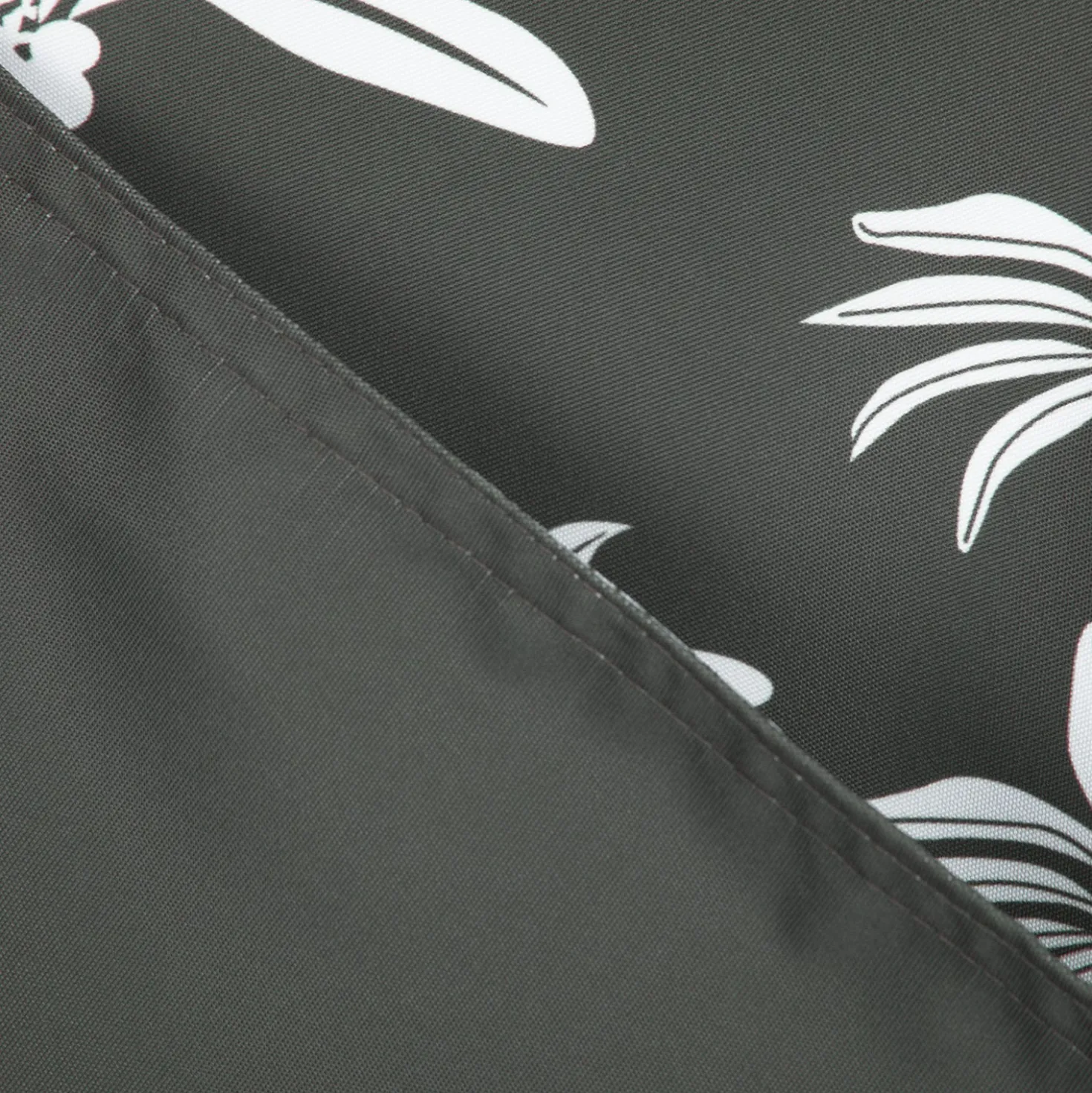 Runner da esterno 40x130 cm palme grigio