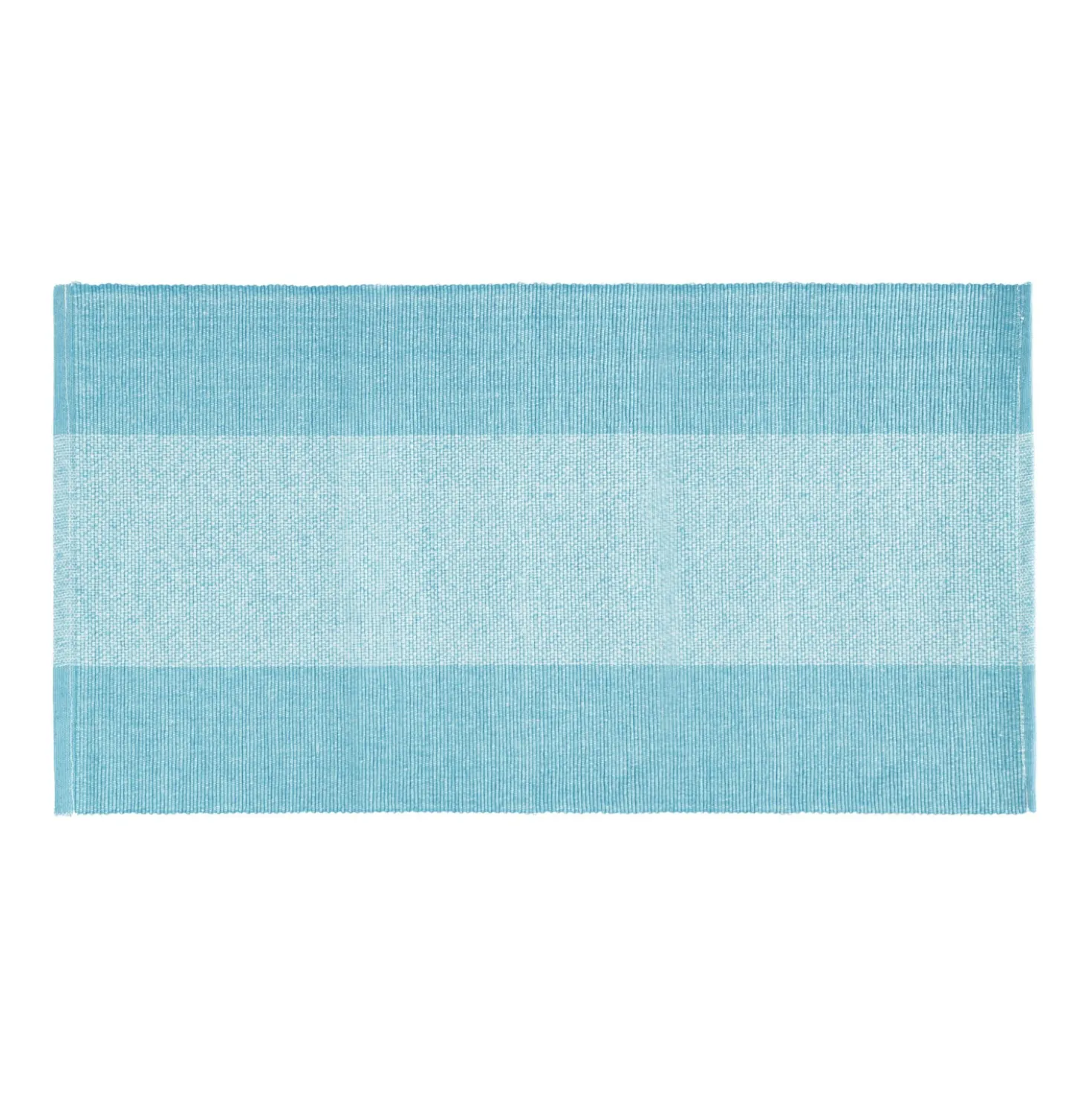 Runner 40x120 cm cotone blu