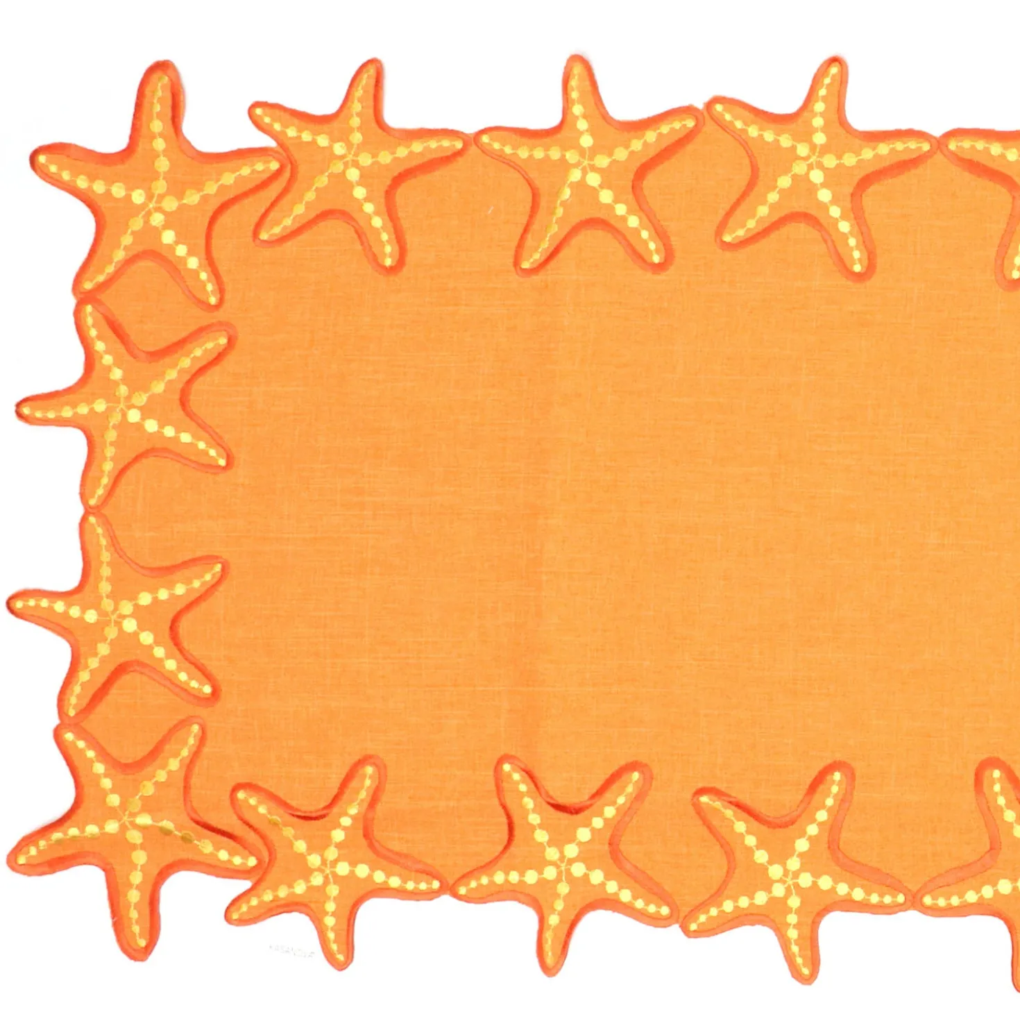 Runner 50x150 cm stelle arancione
