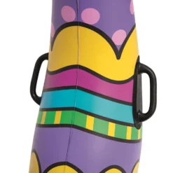 Salvagente cavalcabile struzzo da 190x166 cm, con maniglie