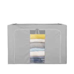 Scatola armadio doppia cerniera 50x40x40 cm grigio