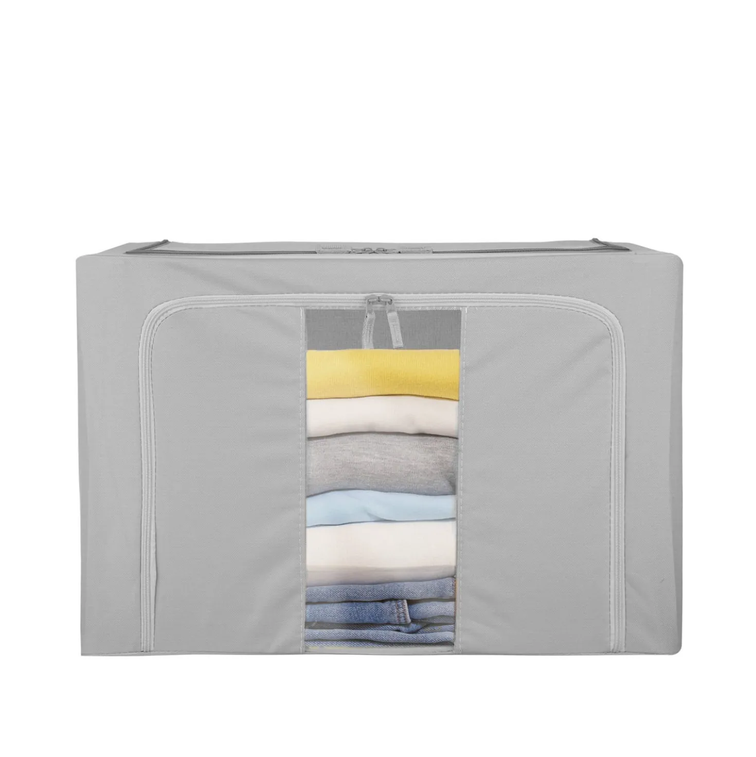Scatola armadio doppia cerniera 60x42x40 cm grigio