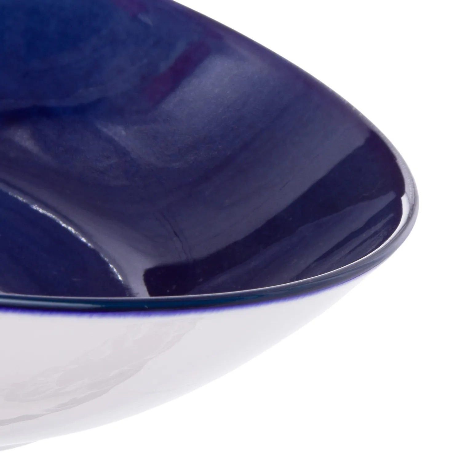 Servizio 18 piatti porcellana Otis blu