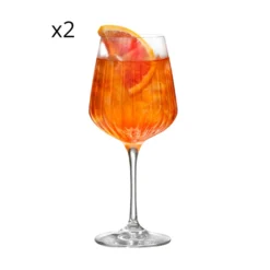 Set 2 calici Spritz RCR Cristalleria Italiana