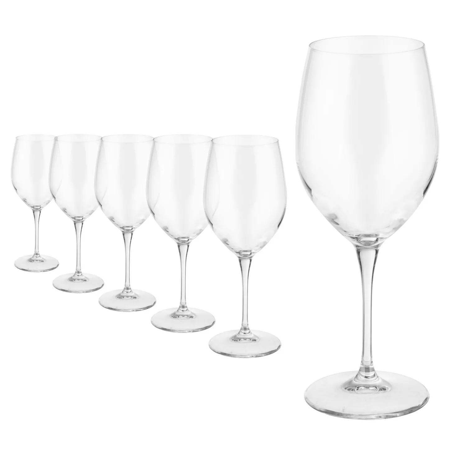 Set 6 calici Vermentino Io Vino in vetro cristallo