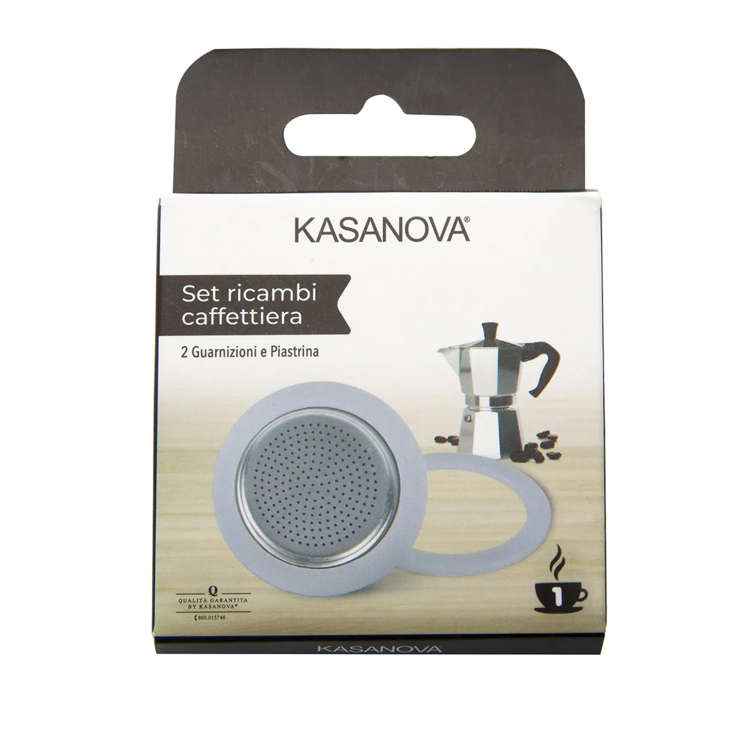 Set ricambi caffettiera 1 tazza