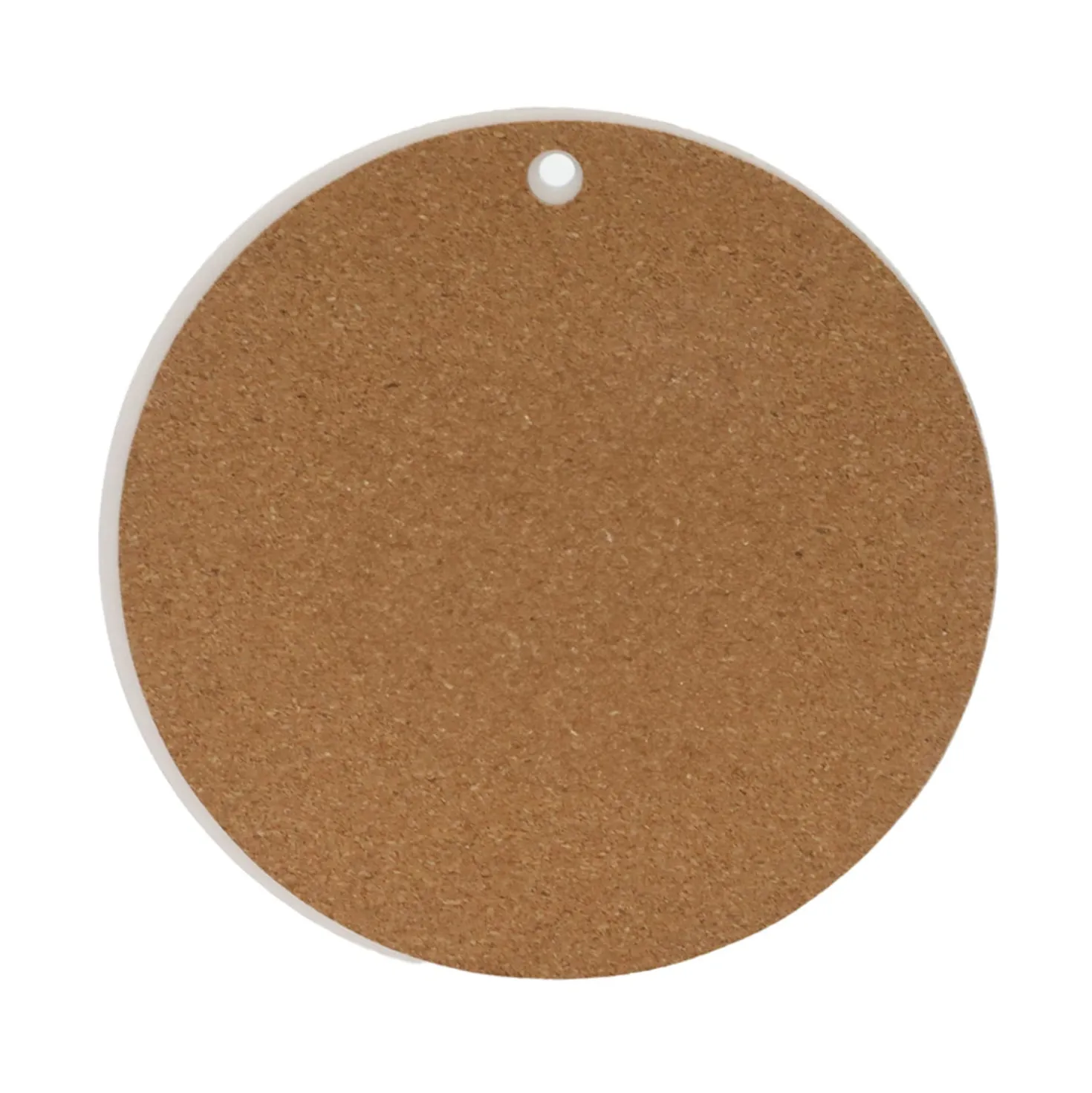 Sottopentola tondo in ceramica salvia 20 cm con scritta