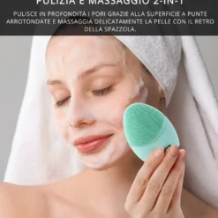 Spazzola pulizia viso sonica ricaricabile