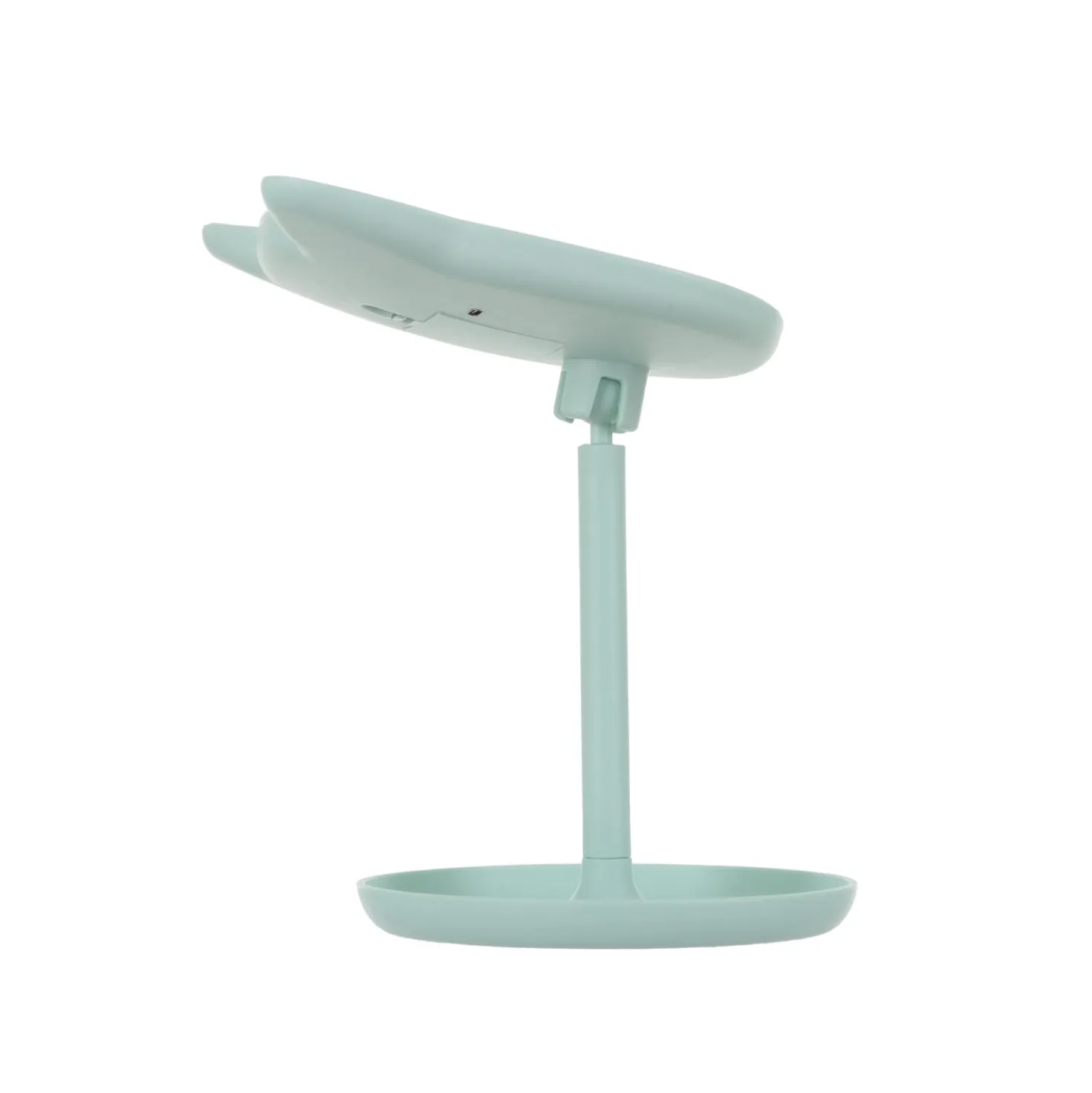 Specchio da tavolo gatto con led verde