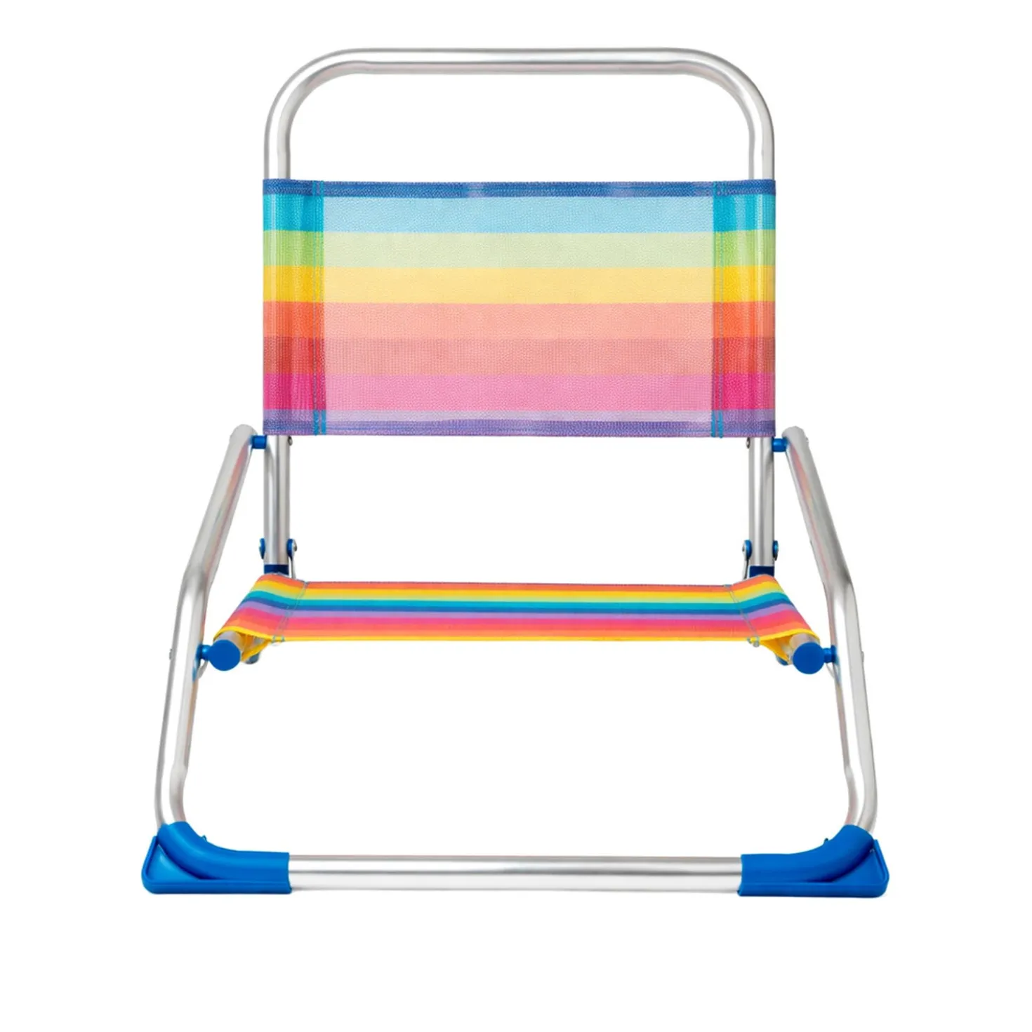 Spiaggina pieghevole alluminio arcobaleno
