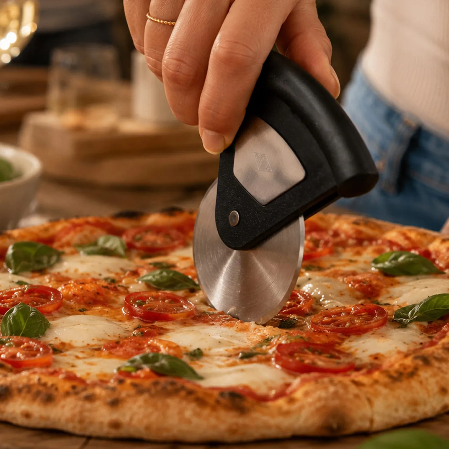 Tagliapizza acciaio 11,4 cm Ideale IPAC