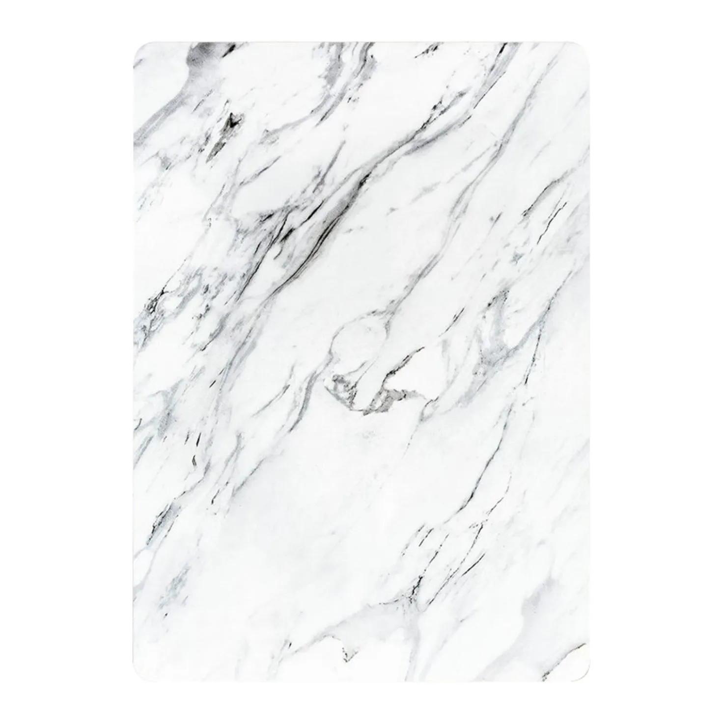 Tagliere effetto marmo bianco 20x30 cm