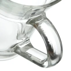 Tazza tè in vetro 230 ml scritta Black Tea