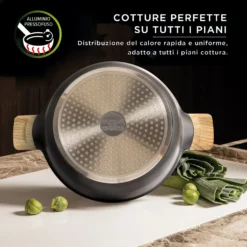 Tegame 24 cm con coperchio Evolution