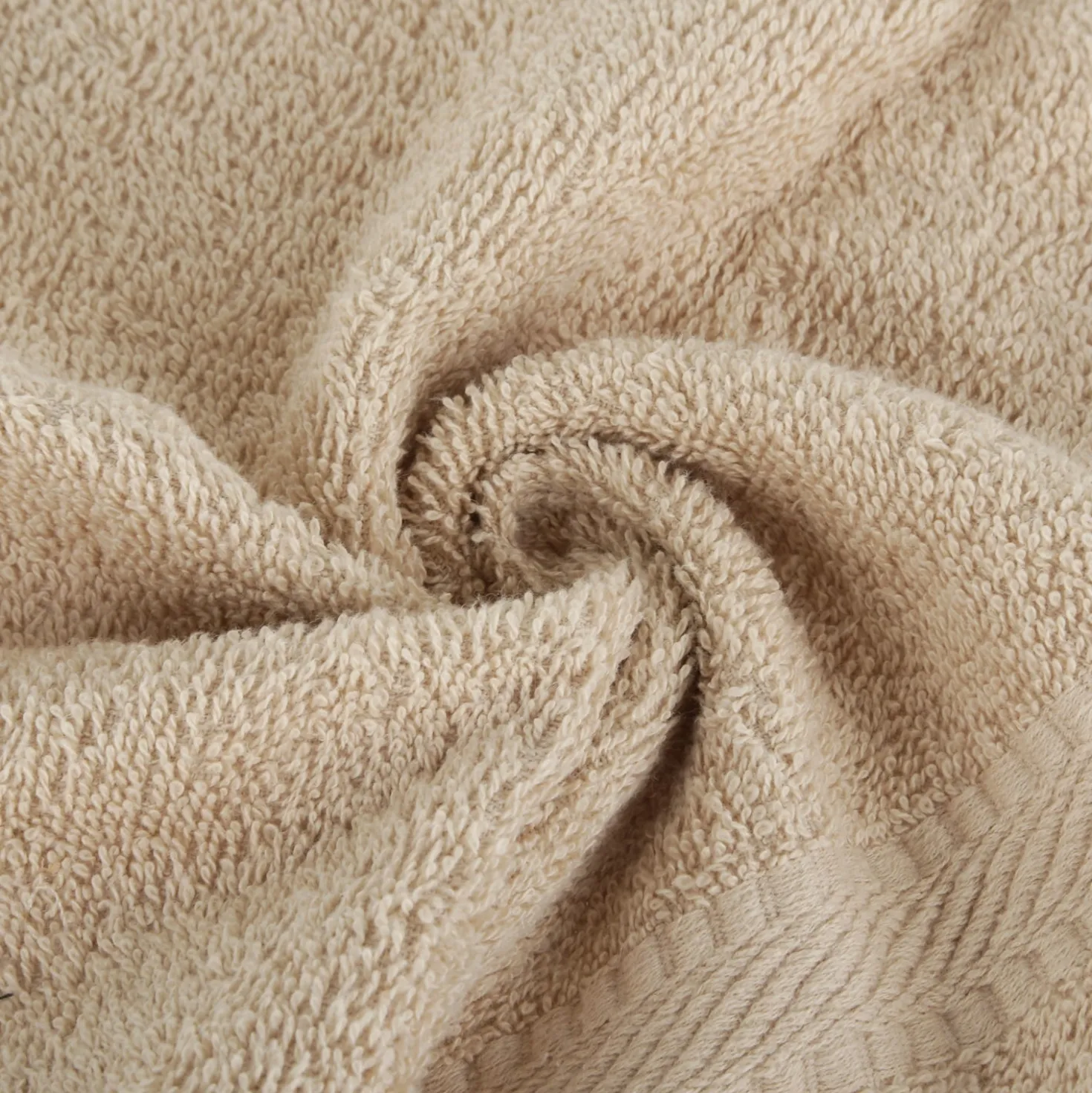 Telo doccia cotone tortora 90x140 cm Basik