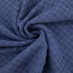 Telo doccia 70x140 cm blu Check