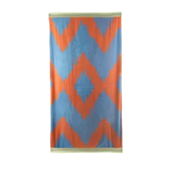 Telo mare Jaquard zig zag 90x165 cm